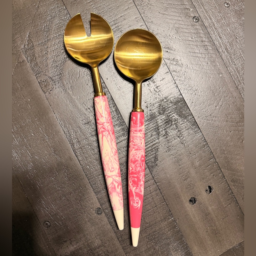 Kil&Co Australia Marbled Server Set Salad Pasta